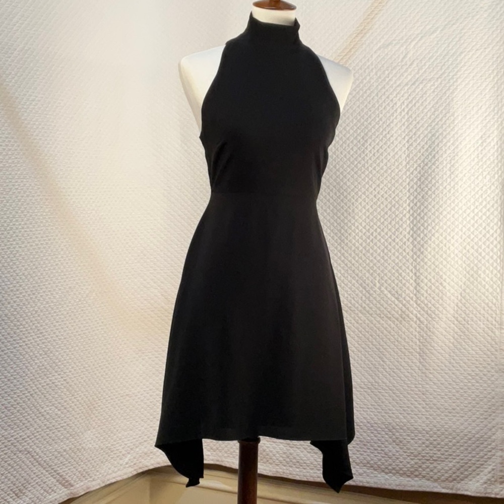 Cinq a Sept Julia Black Cutout Dress Size 8